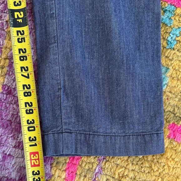 Saks Fifth Avenue Men's Blue-Gray Trousers - Picture 3 of 4